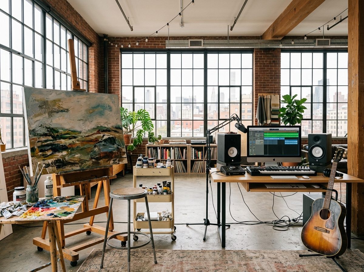 Artists, creators and studios